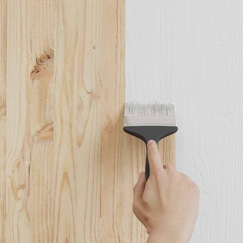 vidaXL Holzfarbe Grau 2,5 L Wanddruck