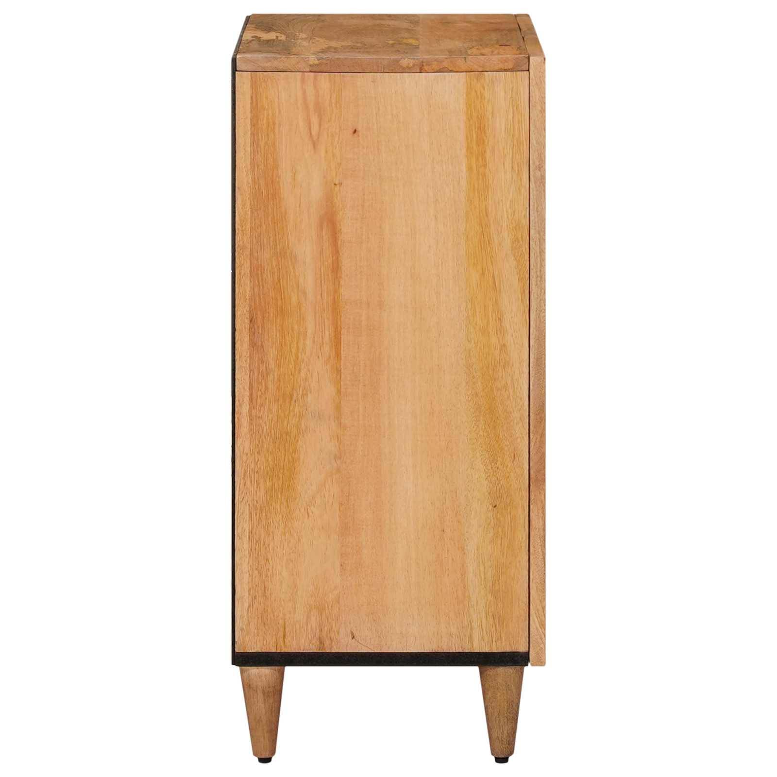vidaXL Sideboard Natur 60 x 33 x 75 cm Massivholz Mango