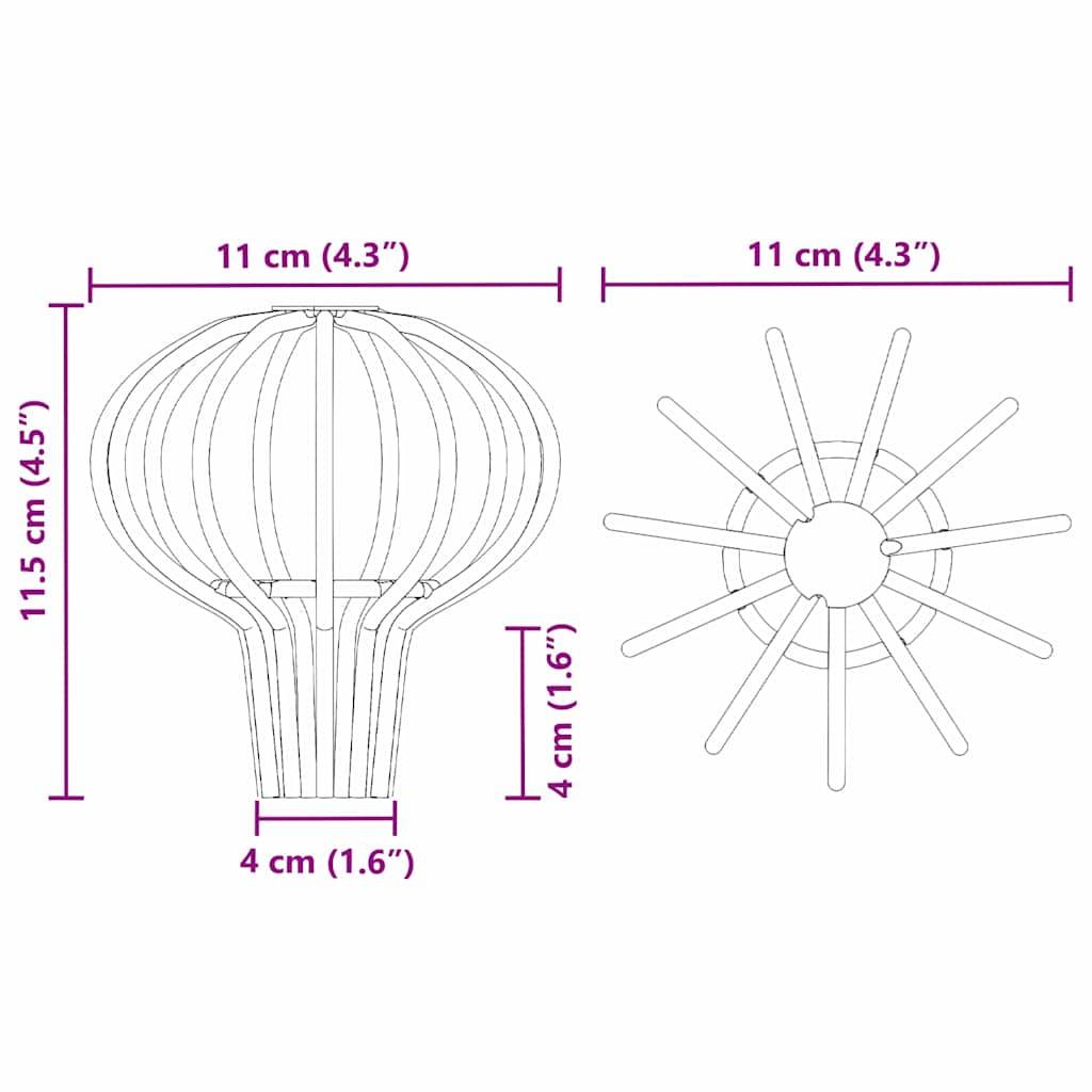 vidaXL Dachrinnenblattschutz 8 pcs Silber 50 mm Edelstahl
