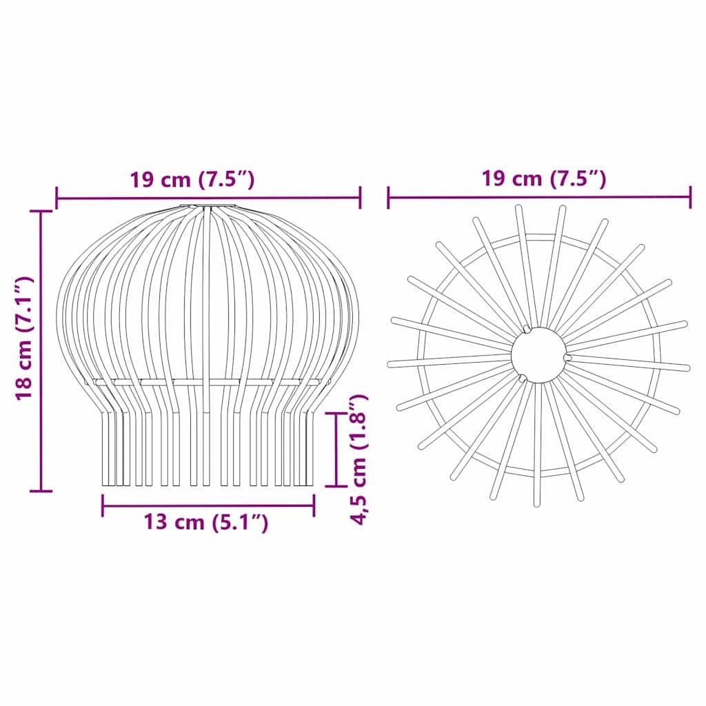 vidaXL Dachrinnenblattschutz 8 pcs Silber 160 mm Edelstahl