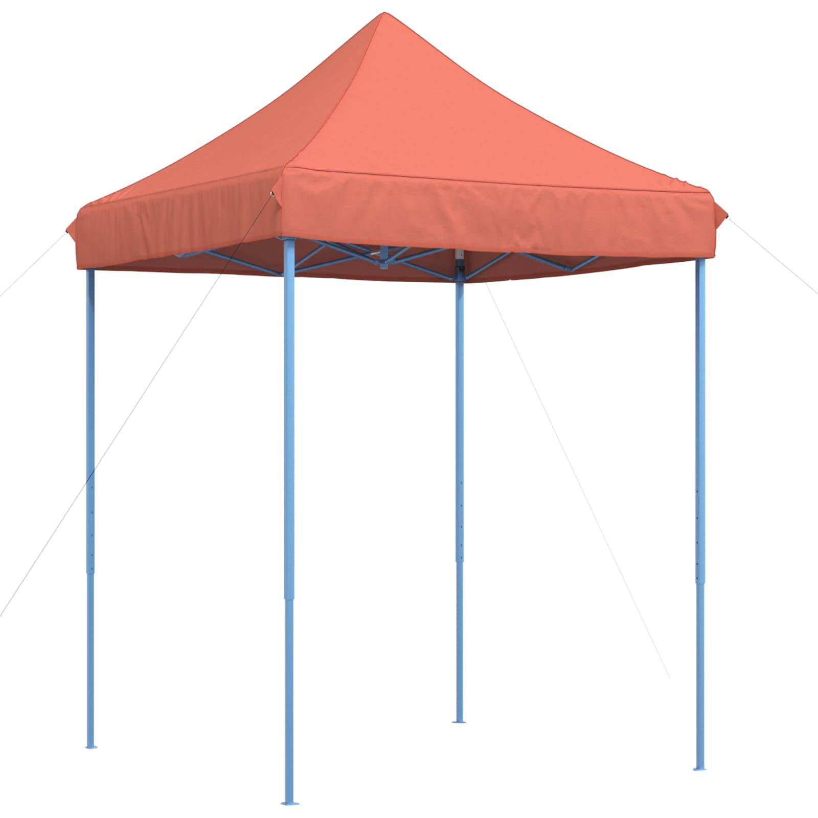 vidaXL Party-Zelt Terrakotta 200 x 200 x 306 cm Oxford-Stoff