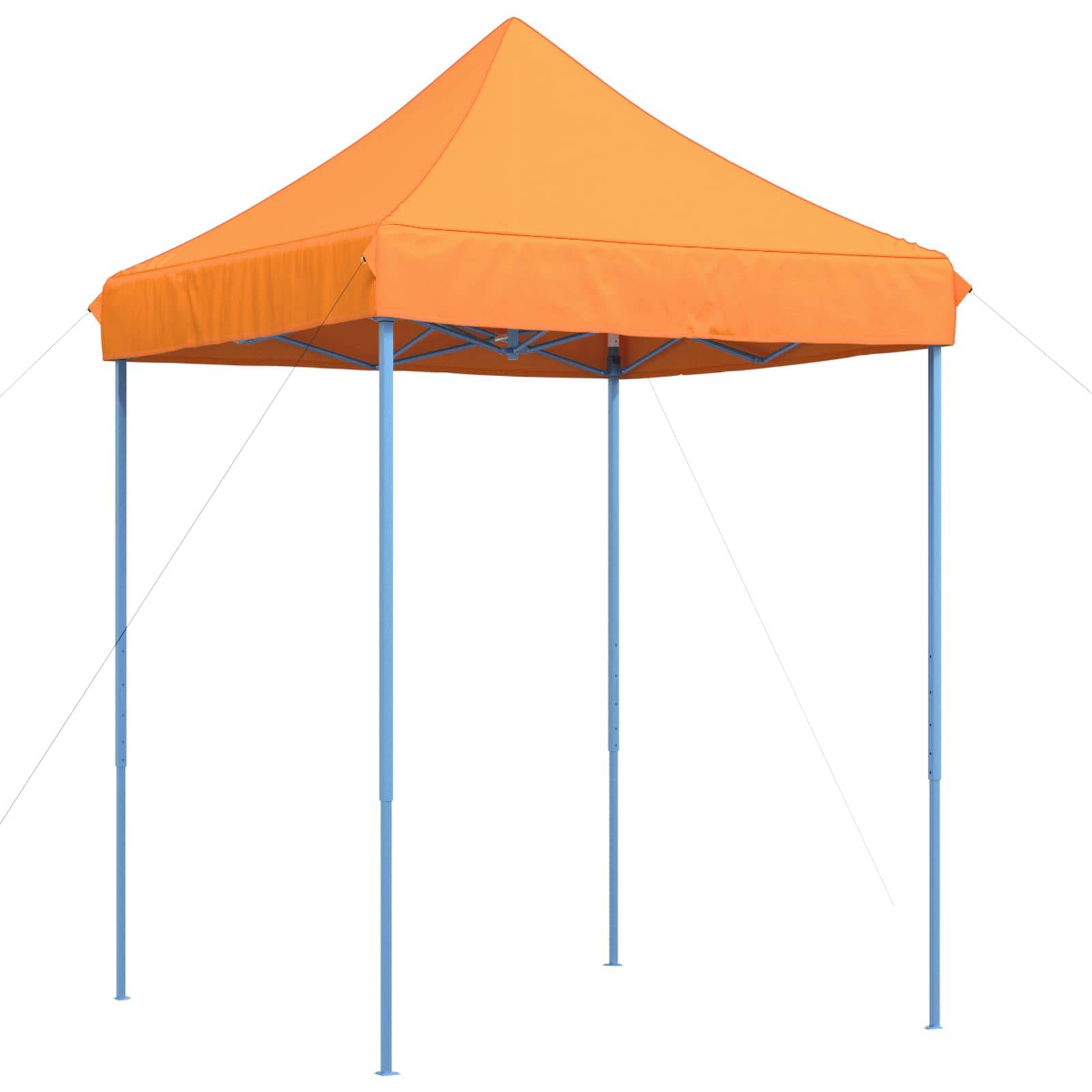 vidaXL Party-Zelt Orange 200 x 200 x 306 cm Oxford-Stoff