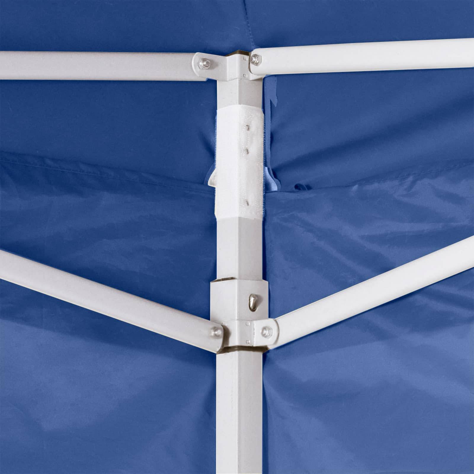 vidaXL Party-Zelt Blau 200 x 200 x 315 cm Oxford-Stoff