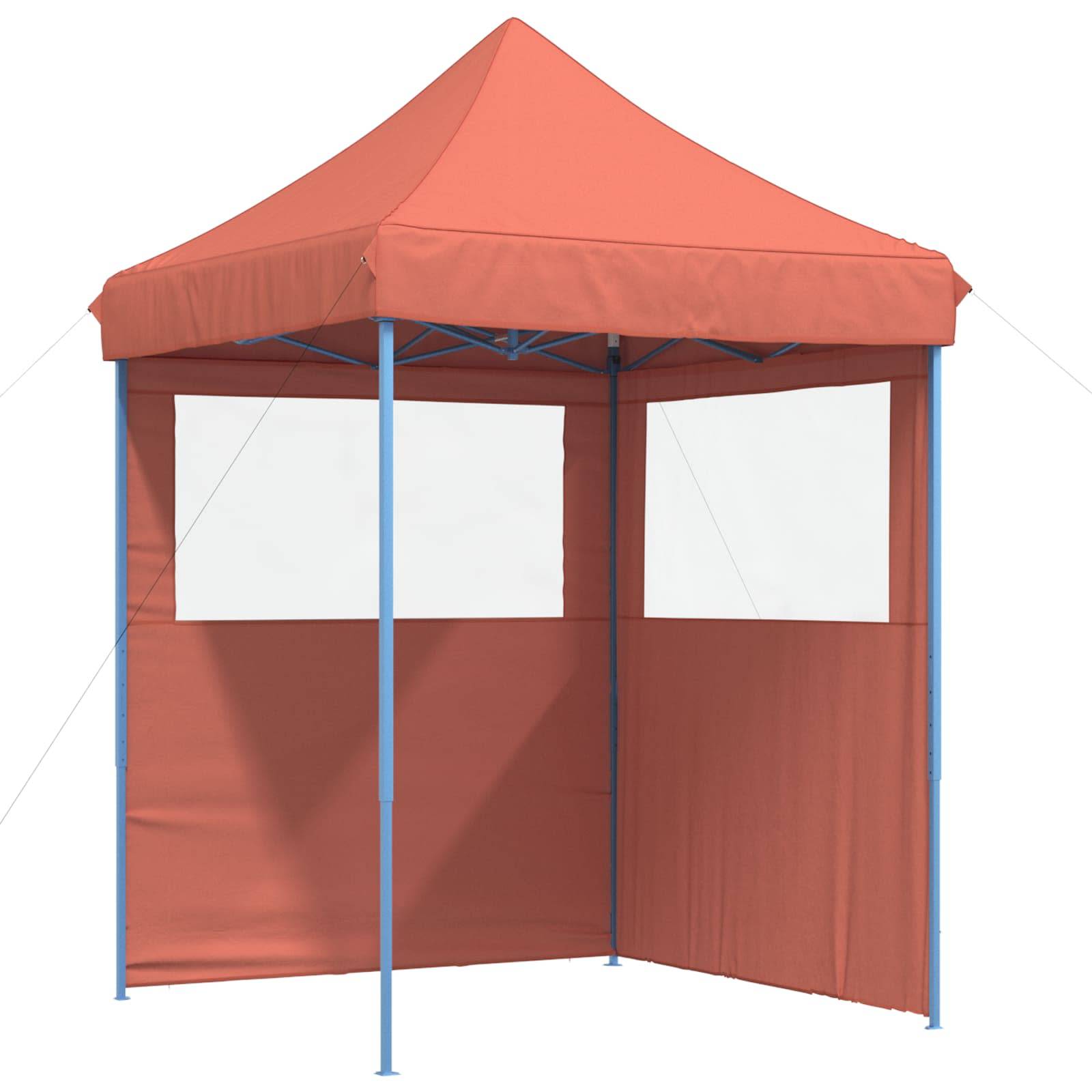 vidaXL Party-Zelt Terrakotta 200 x 200 x 306 cm Oxford-Stoff