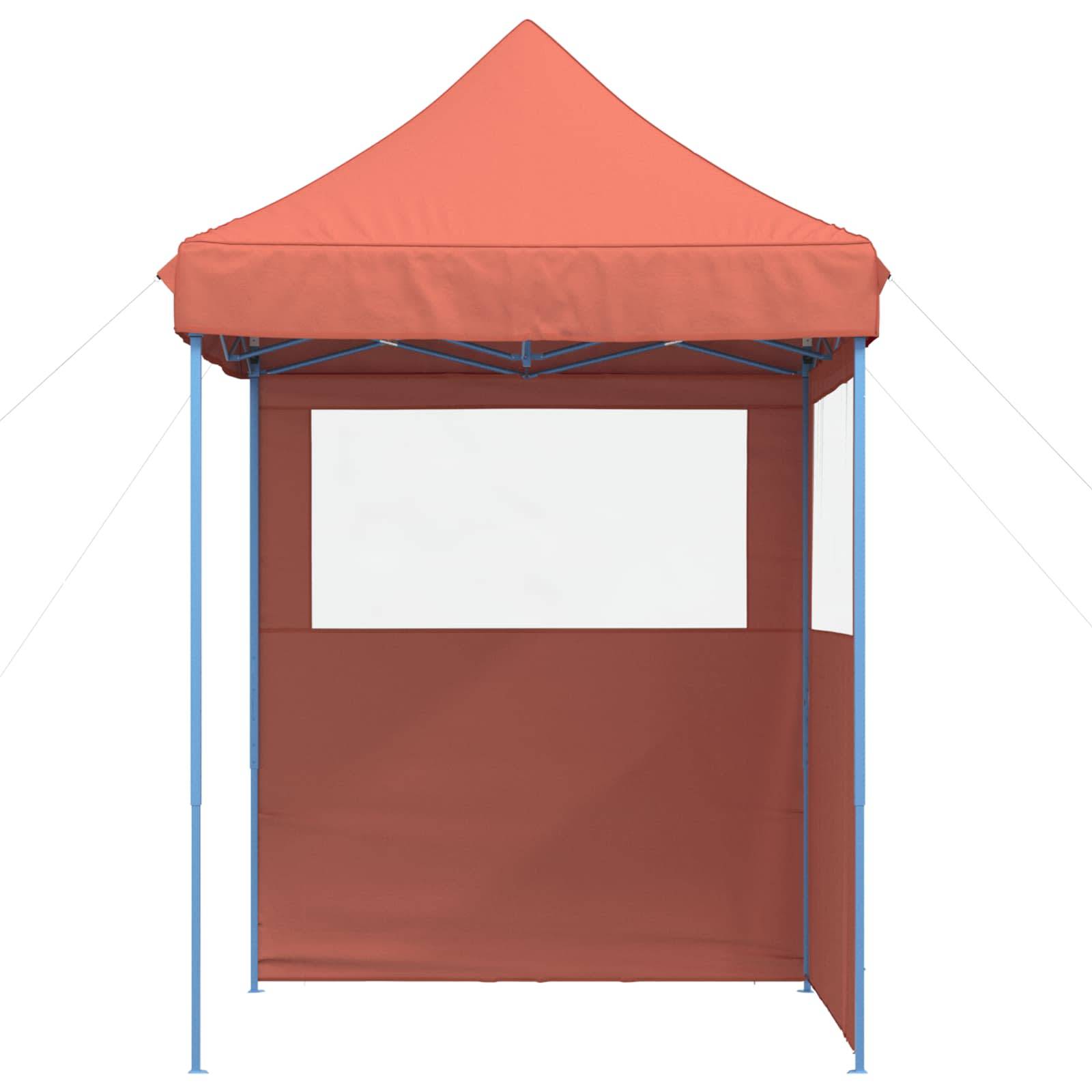 vidaXL Party-Zelt Terrakotta 200 x 200 x 306 cm Oxford-Stoff