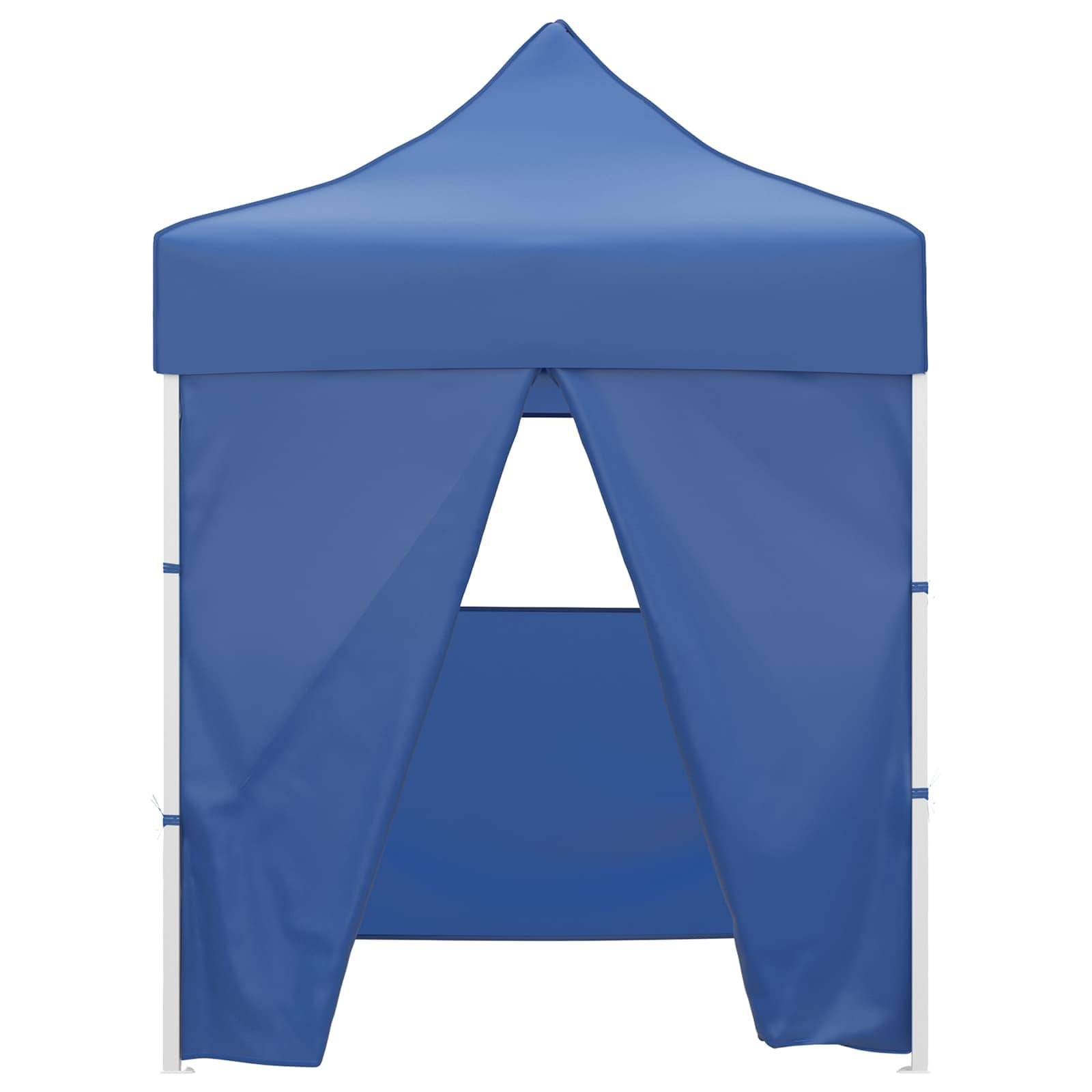 vidaXL Party-Zelt Blau 200 x 200 x 315 cm Oxford-Stoff