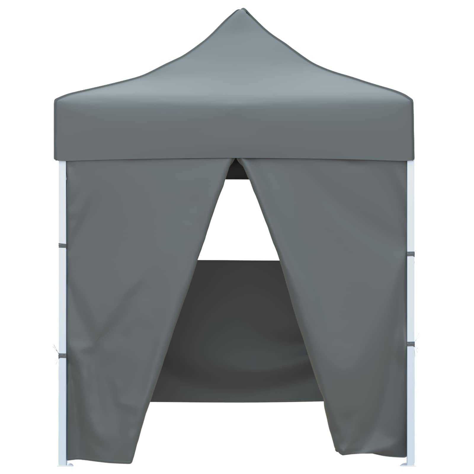 vidaXL Party-Zelt Anthrazit 200 x 200 x 315 cm Oxford-Stoff
