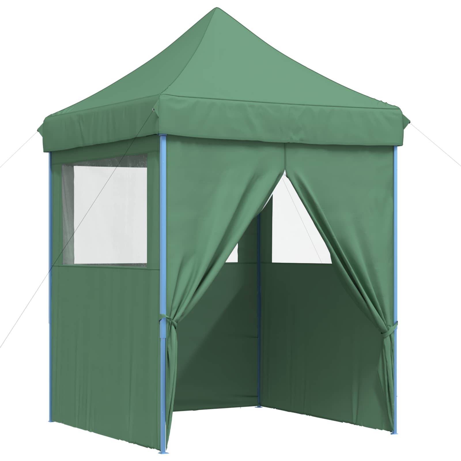 vidaXL Party-Zelt Grün 200 x 200 x 306 cm Oxford-Stoff