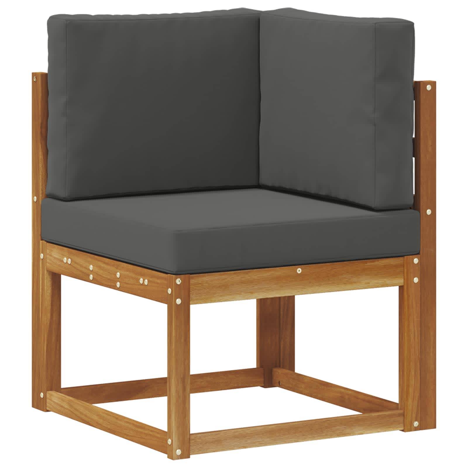 vidaXL Outdoor Ecksofa Massivholz Akazie