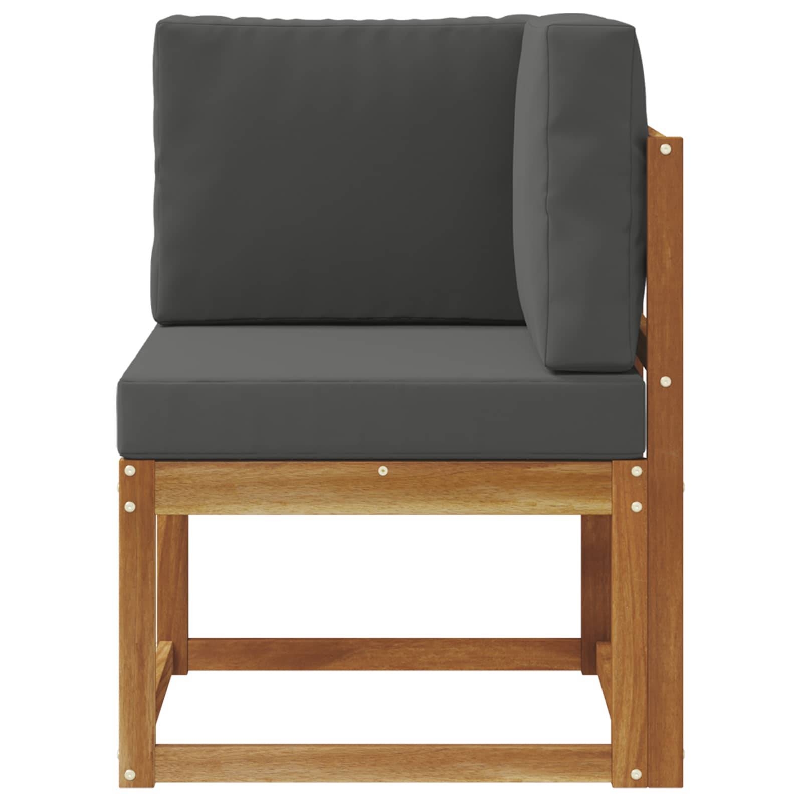 vidaXL Outdoor Ecksofa Massivholz Akazie