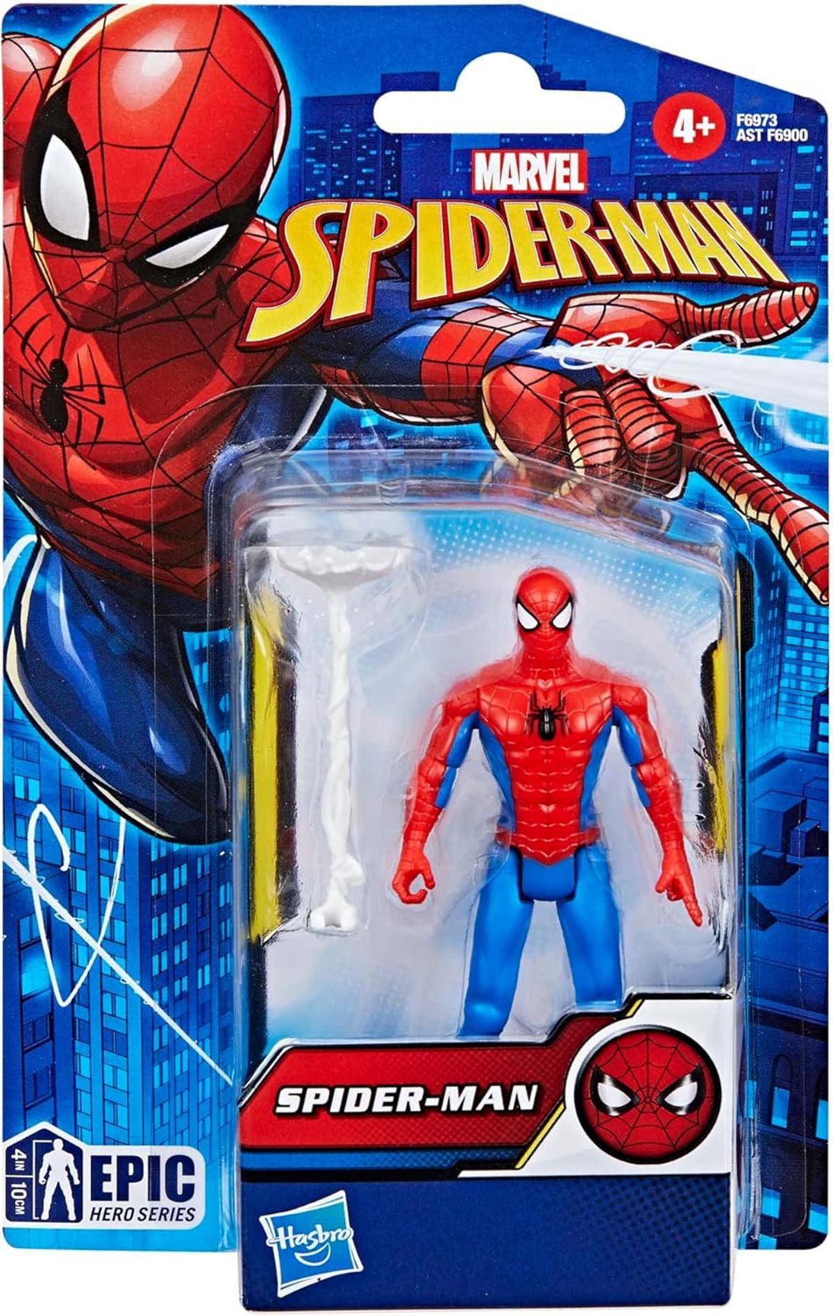 Marvel Spider-Man Epic Hero Series 10 cm große Spider-Man Action Figur 3+