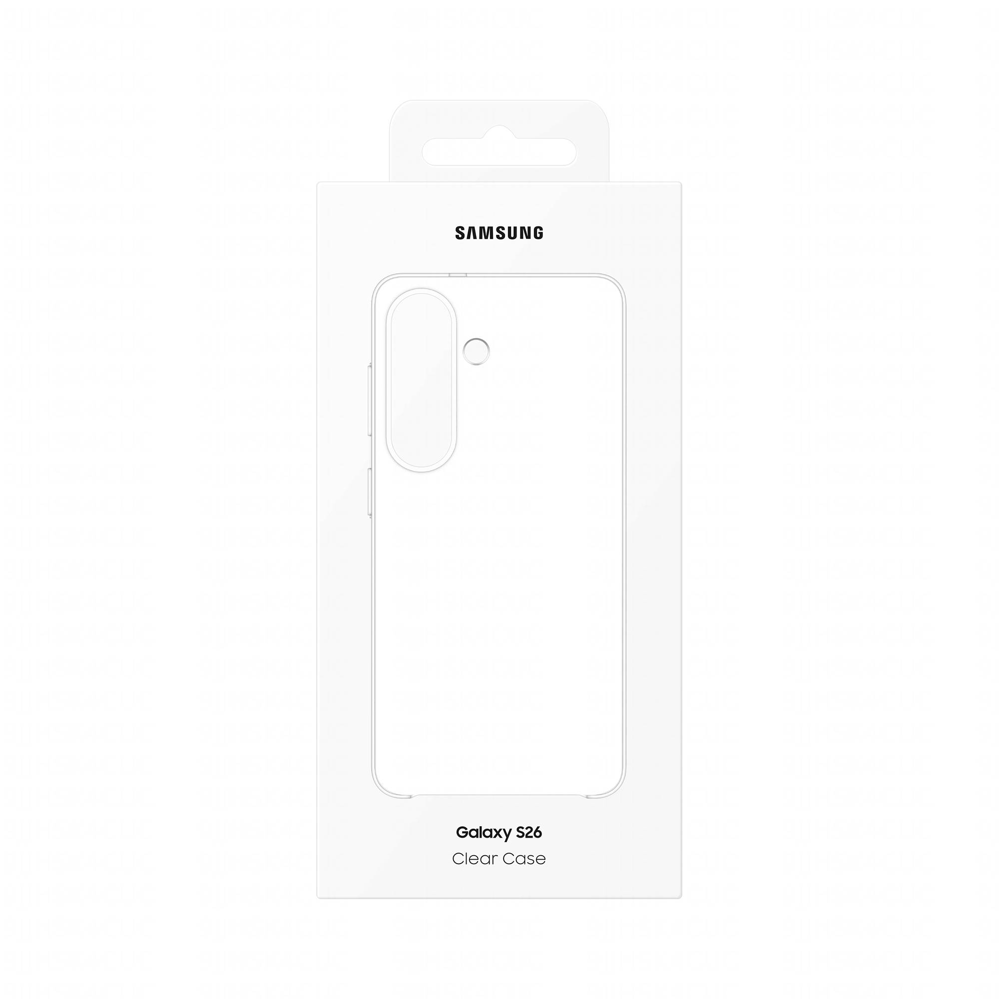 Samsung EF-QS942CTEGWW, Hauthülle, Samsung, Samsung S26, 17,5 cm (6.9"), Transparent
