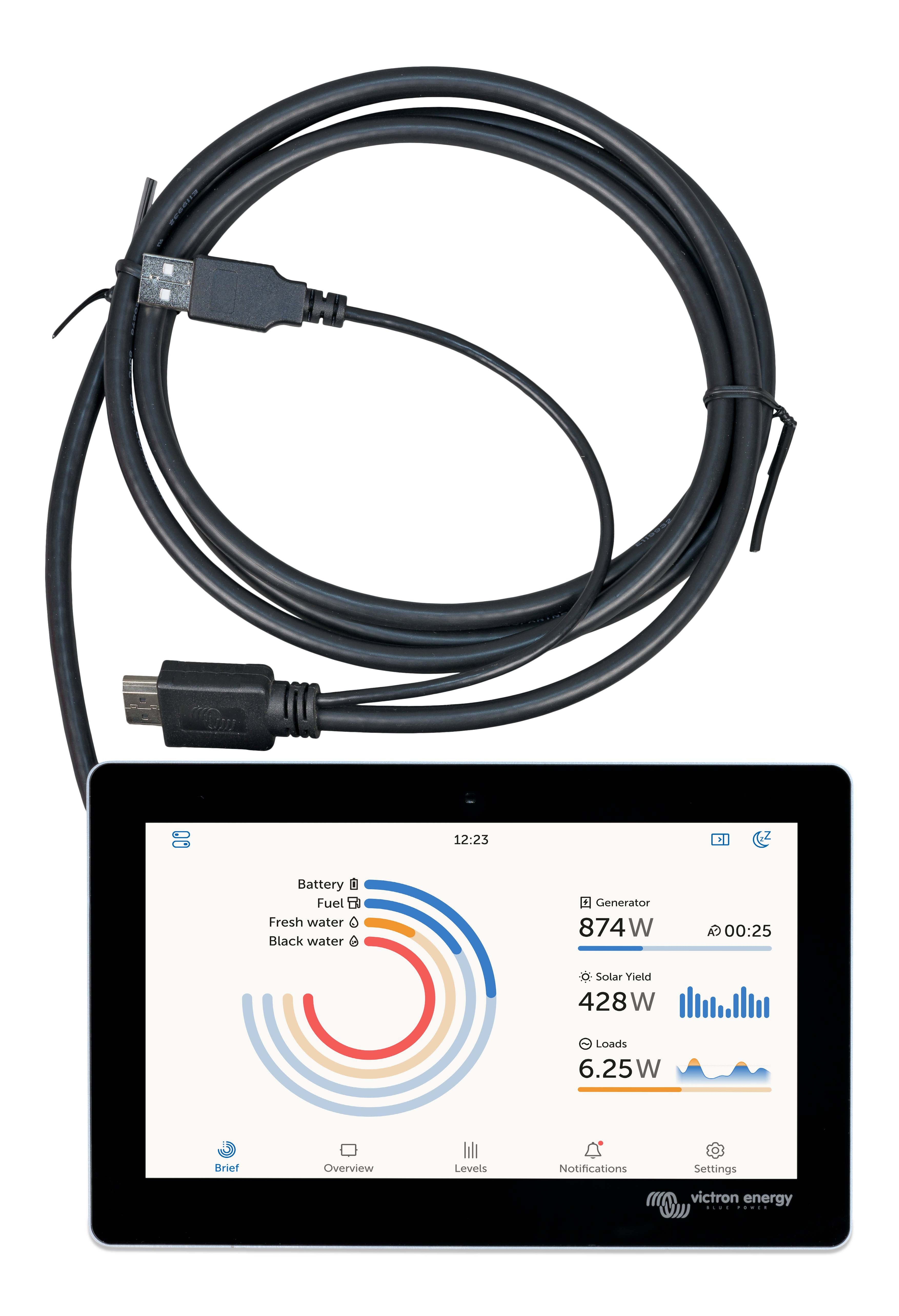 Victron Energy GX Touch 50 flush