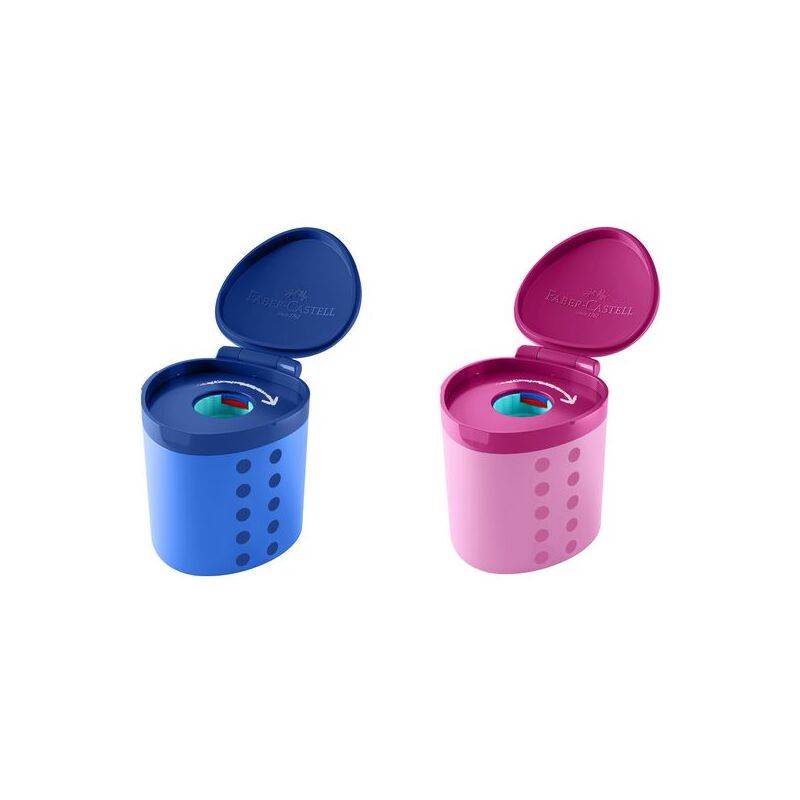 FABER-CASTELL Spitzdose Grippy, pink