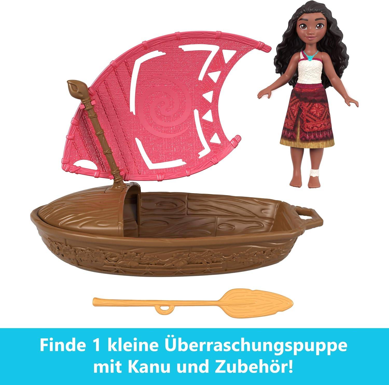 Mattel Disney Vaiana 2 Wunder der Seefahrt Spielzeugset kleine Puppe JBT68 3+