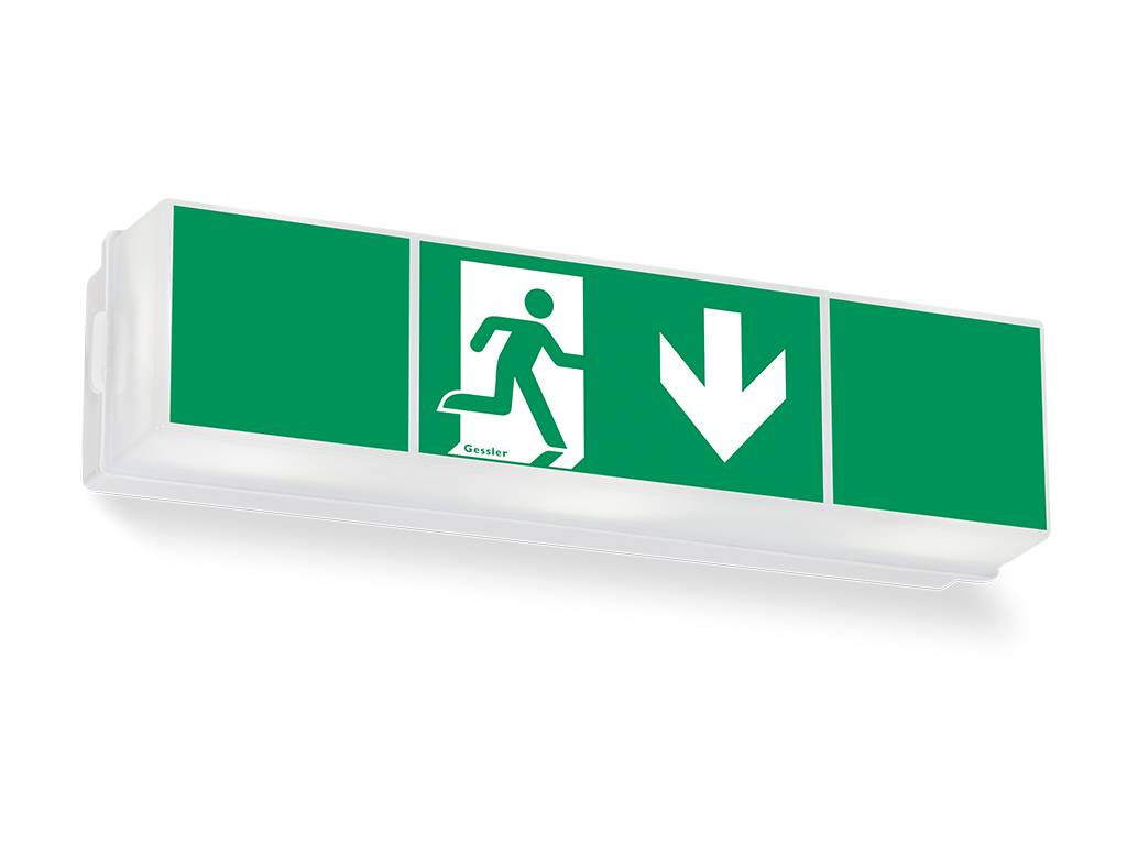 L01W1230L10 Rettungszeichenleuchte Wand