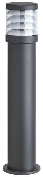 1266 LED Lamellen Pollerleuchte graphit