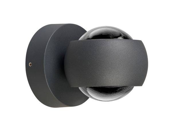 5170 LED Up&Down Wala Kugelform graphit