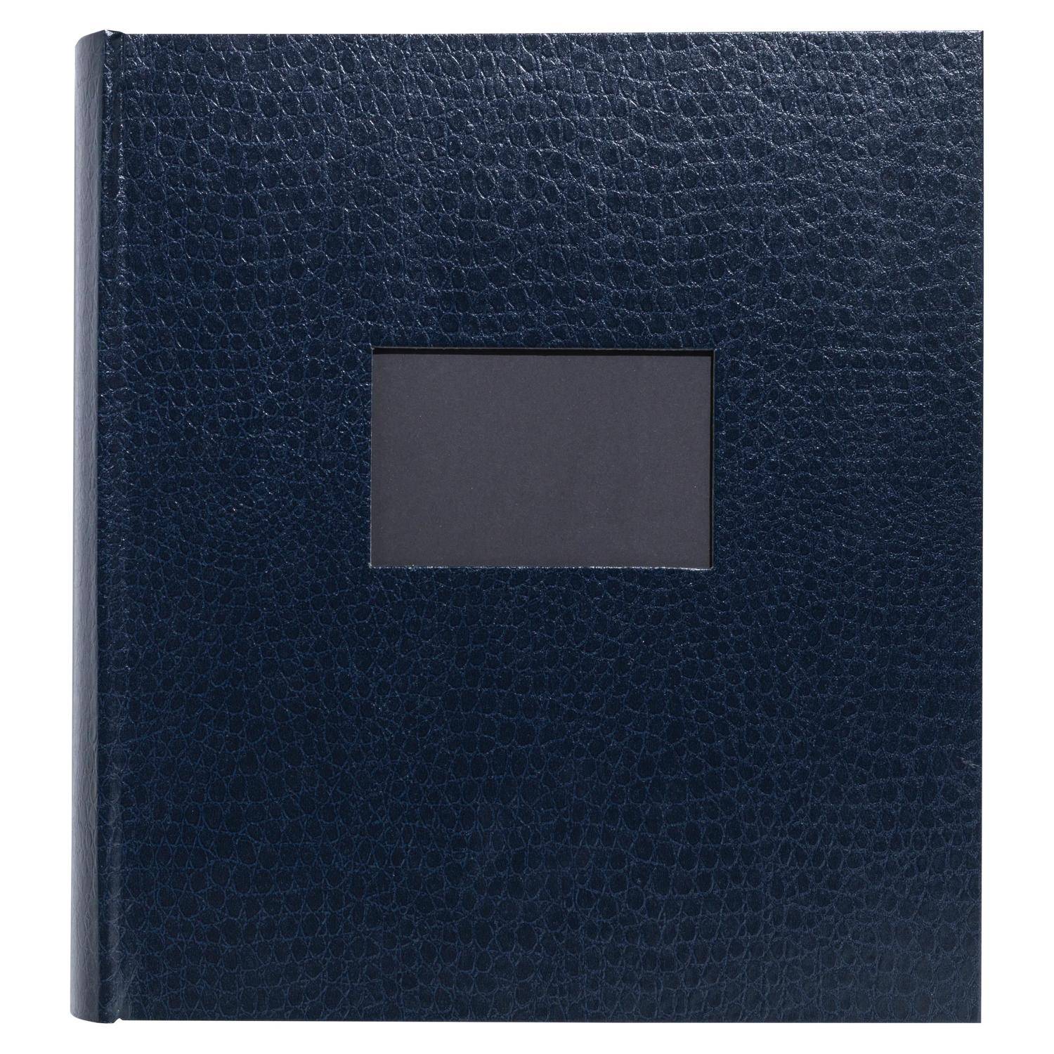 Exacompta Spiralfotoalbum 60 Seiten/30 Bl schwarz, 29x32 cm, Nachtblau 16008E
