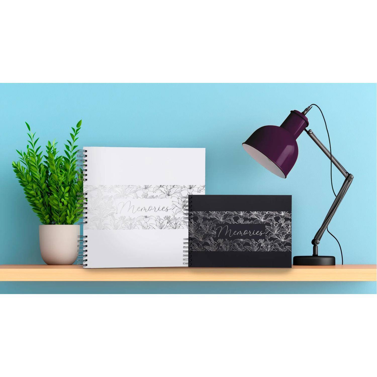 Exacompta Spiralfotoalbum 60 Seiten/30 Bl schwarz, 32x32 cm, Titan - Coco 16792E