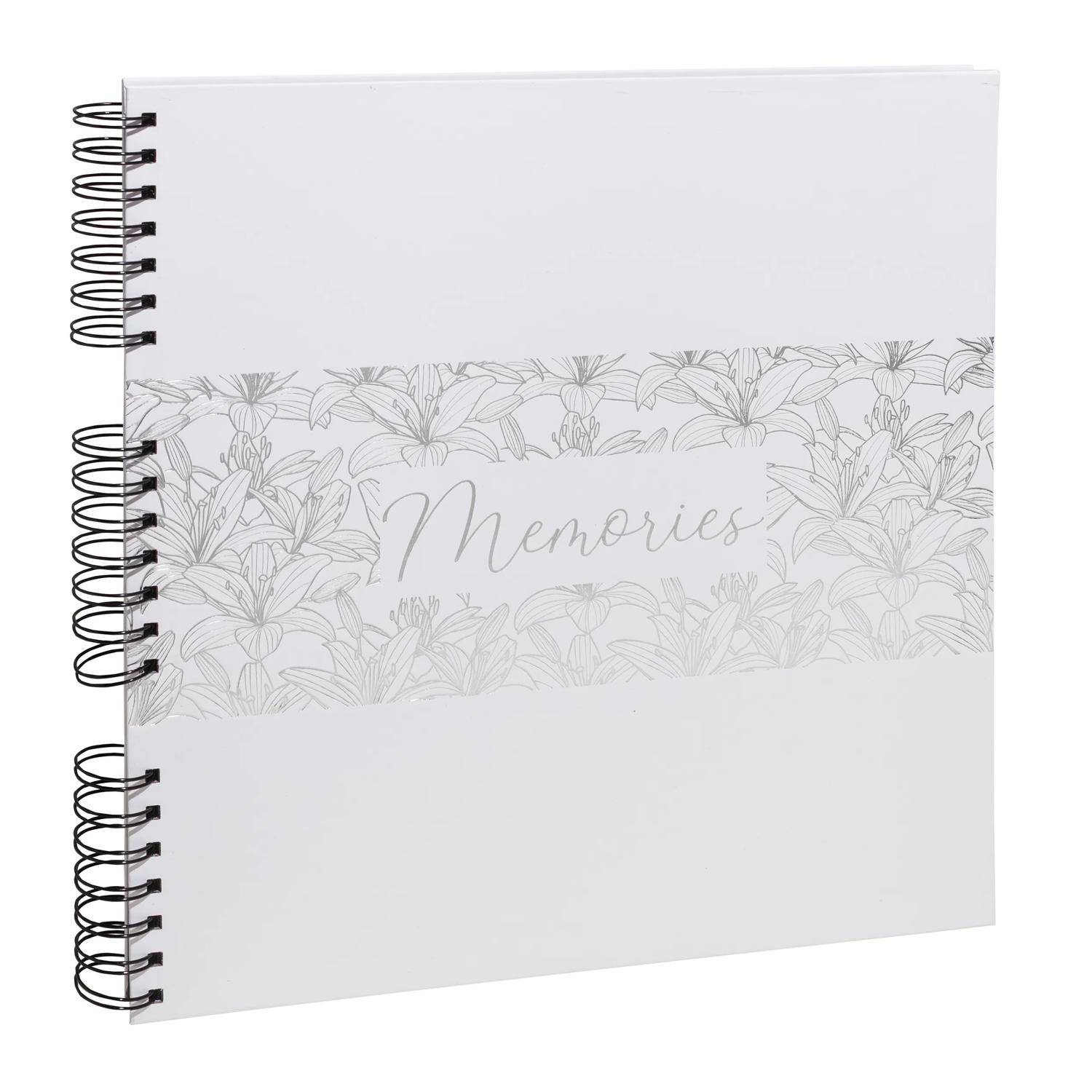 Exacompta Spiralfotoalbum 60 Seiten/30 Bl schwarz, 32x32 cm, Titan - Coco 16792E