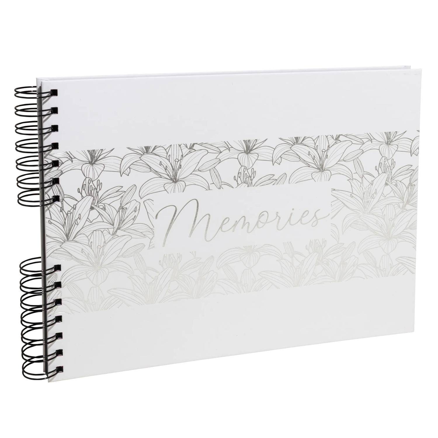 Exacompta Spiralfotoalbum 50 Seiten/25 Bl schwarz, 32x22 cm, Titan - Coco 16492E