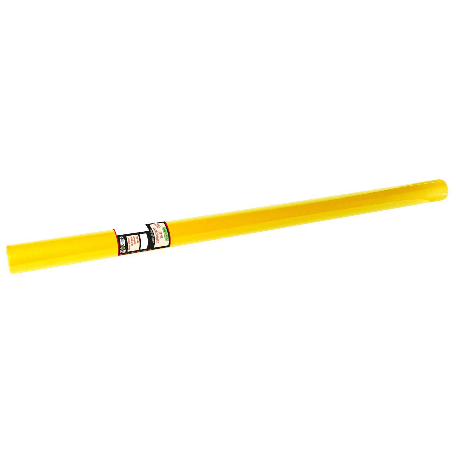 Pronappe 5x Tischdecke auf Rolle, Spunbond, reißfest 6x1,20m Gelb RS021624I