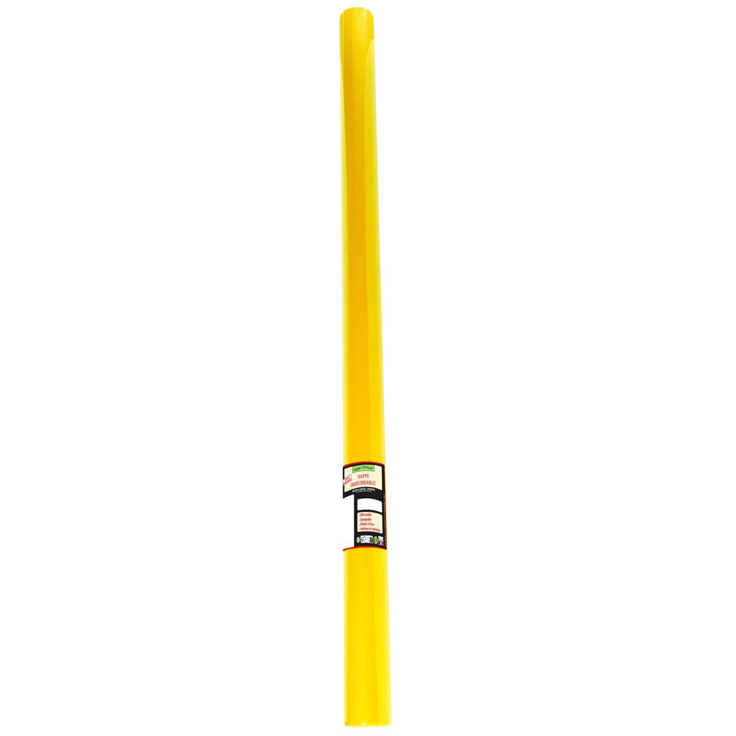 Pronappe 5x Tischdecke auf Rolle, Spunbond, reißfest 6x1,20m Gelb RS021624I
