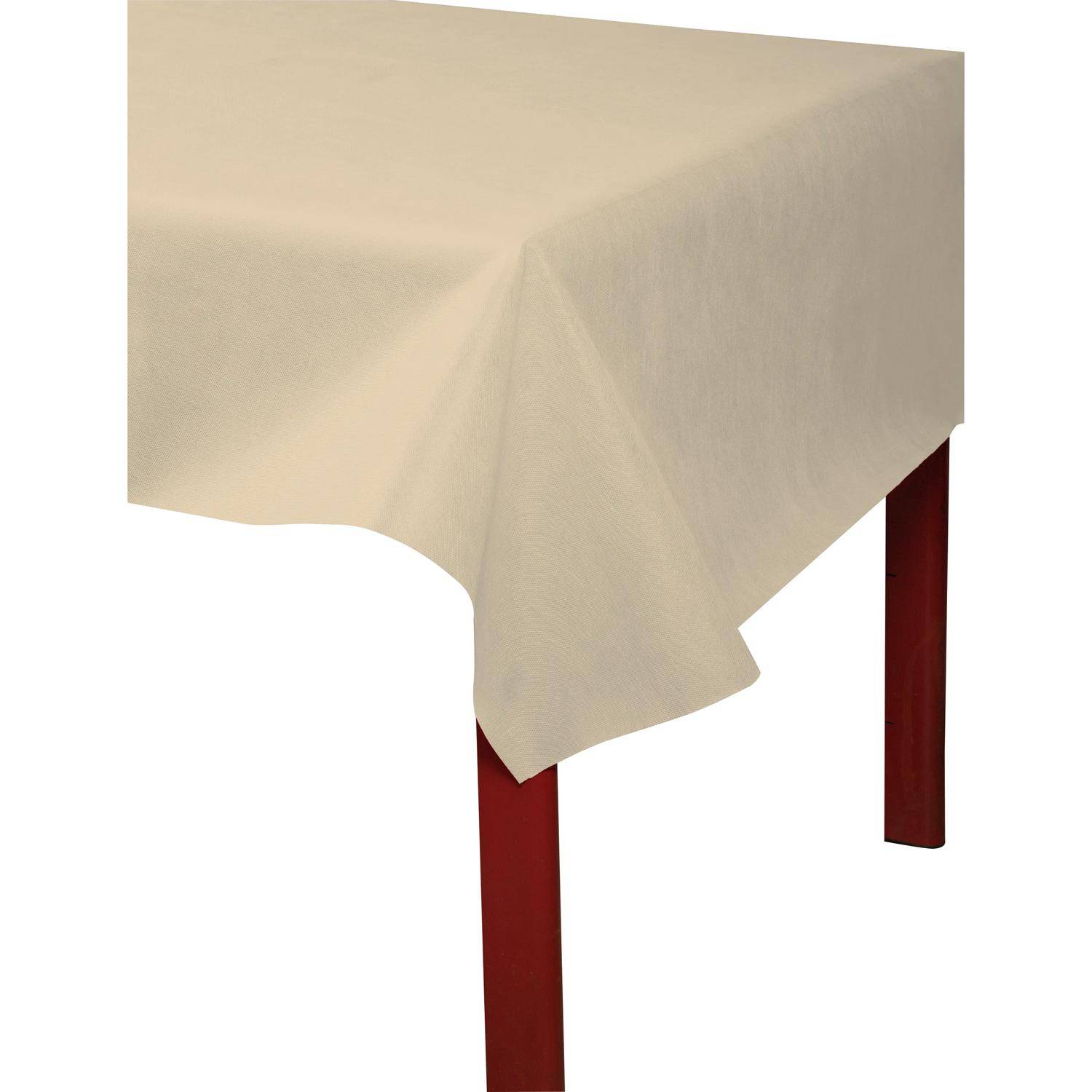 Pronappe 5x Tischdecke Rolle, Spunbond, reißfest 6x1,20m Schnurbraun RS021642I