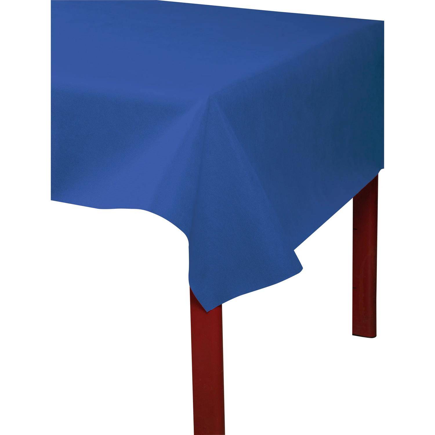 Pronappe 5x Tischdecke Rolle, Spunbond, reißfest 6x1,20m Marineblau RS021646I