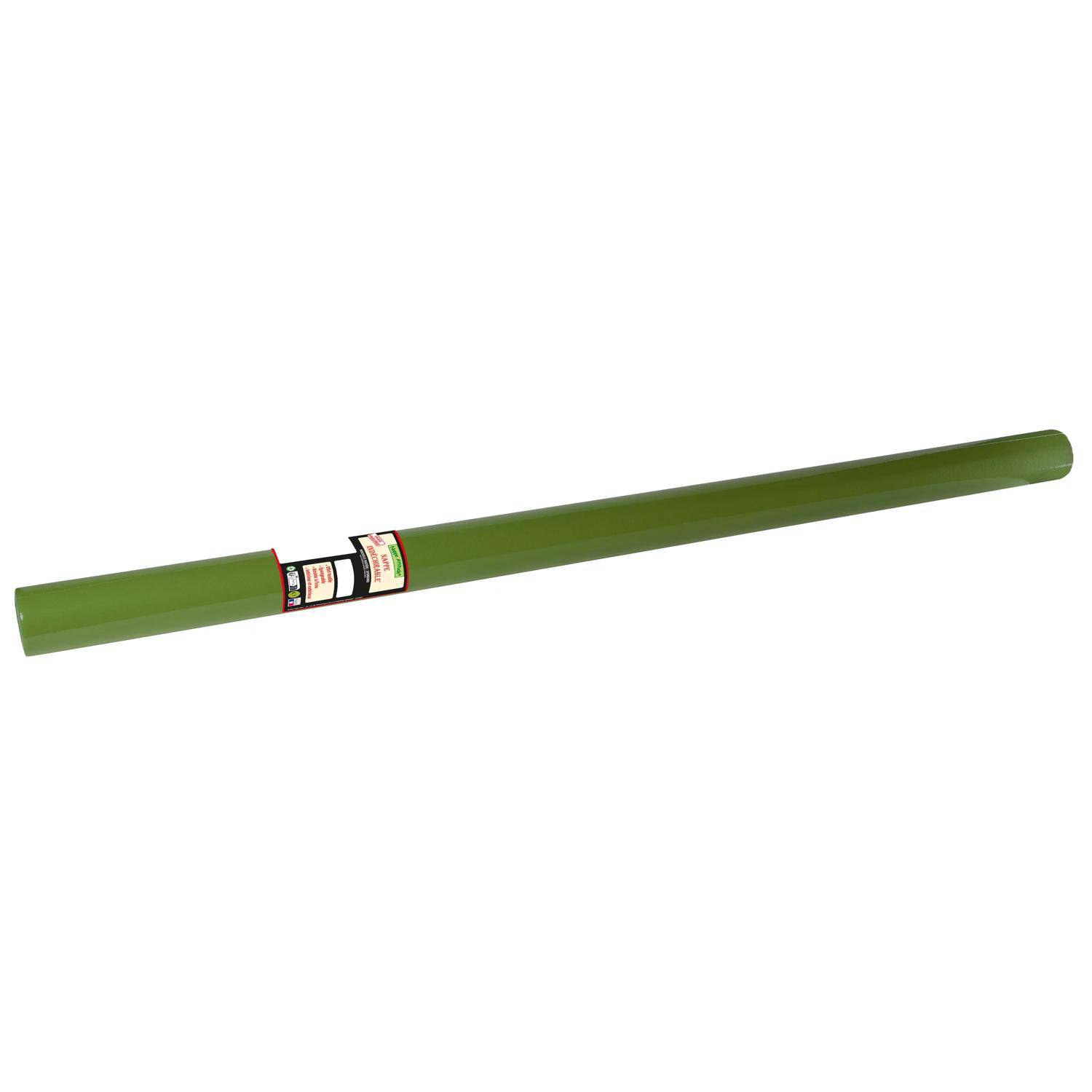 Pronappe 5x Tischdecke Rolle, Spunbond, reißfest 6x1,20m Olivgrün RS021657I