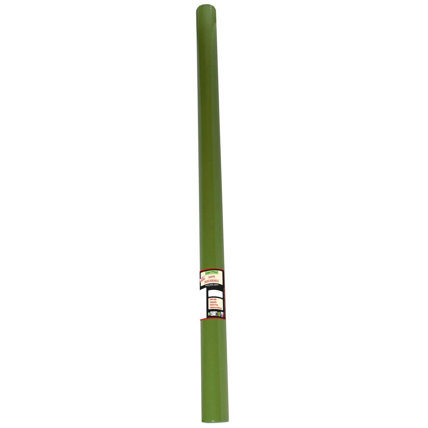 Pronappe 5x Tischdecke Rolle, Spunbond, reißfest 6x1,20m Olivgrün RS021657I