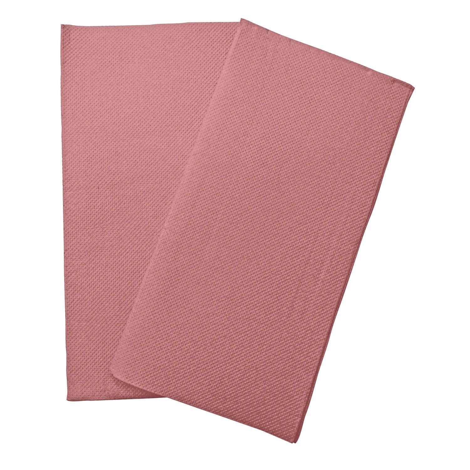 Pronappe 30x Tissue-Servietten 40St 1/8 Kopffalz, 38x38 cm Altrosa SV623903I