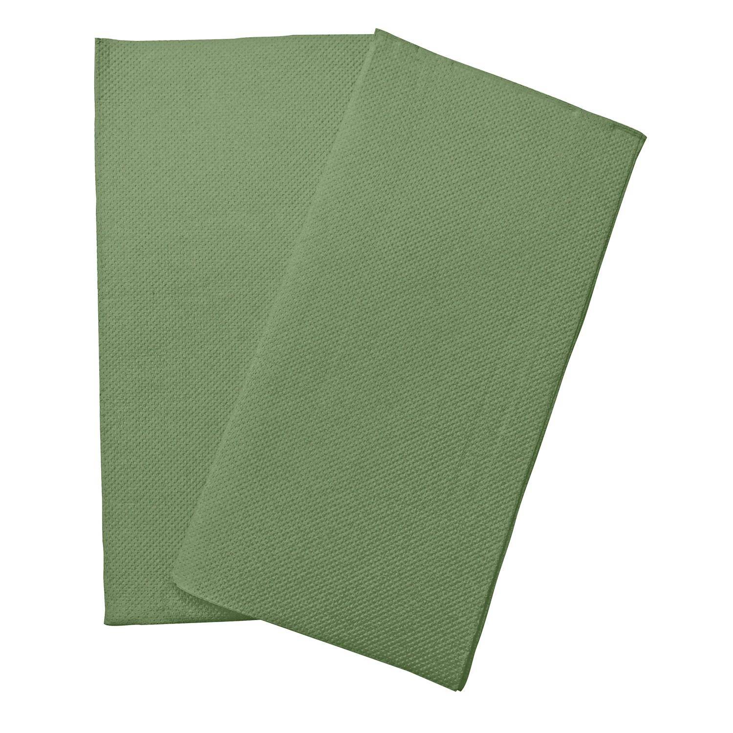 Pronappe 30x Tissue-Servietten 40St 1/8 Kopffalz, 38x38 cm Olivgrün SV623957I