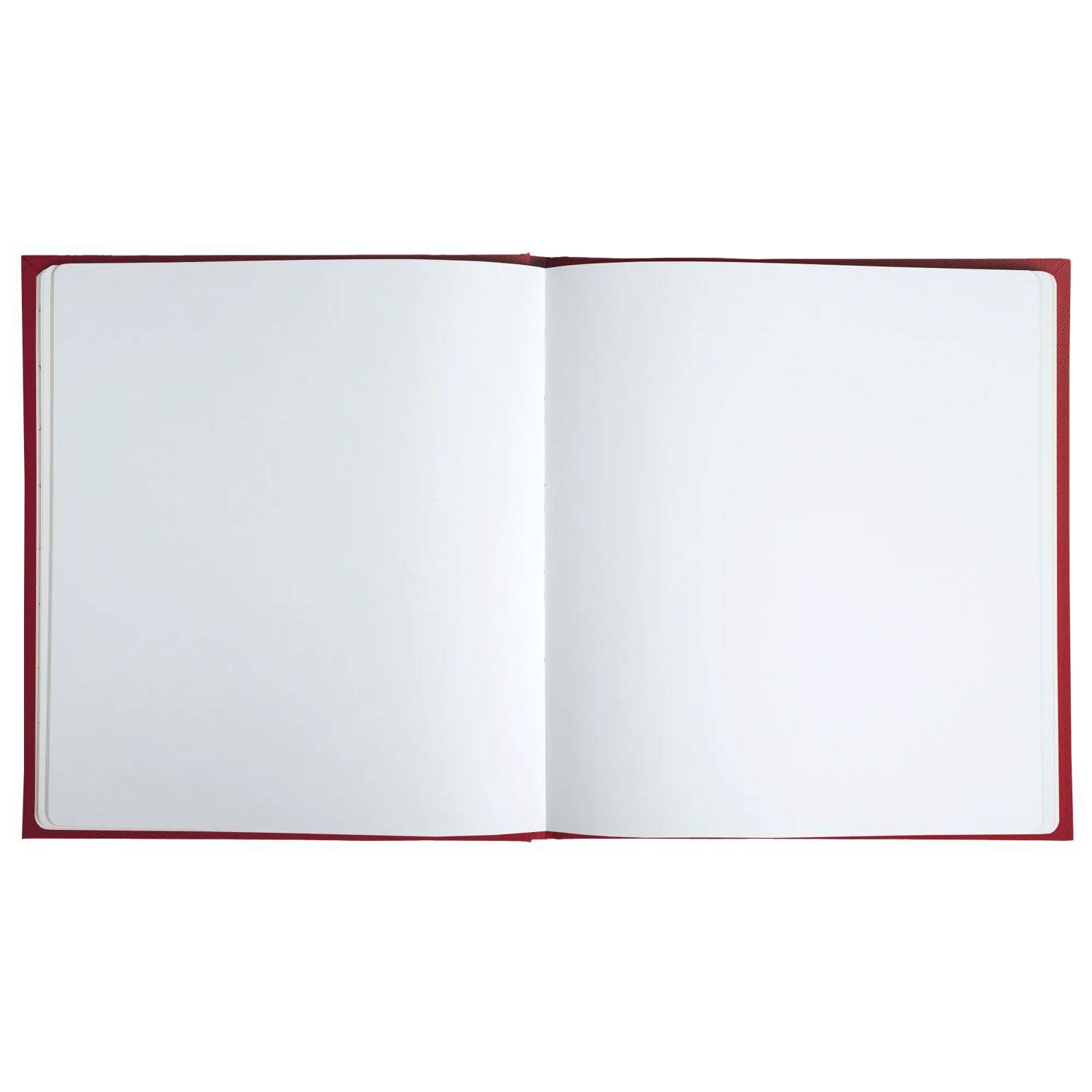 Exacompta Gästebuch 140 Seiten/70 Bl Silberschnitt, 21x19 cm, Letter - Rot 391E