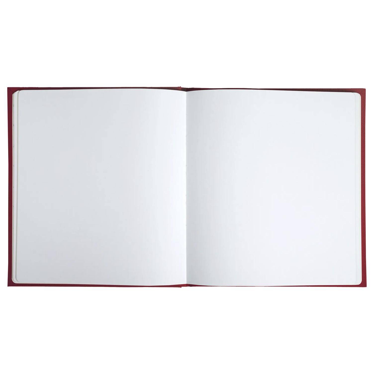 Exacompta Gästebuch 140 Seiten/70 Bl Silberschnitt, 21x19 cm, Letter - Rot 391E