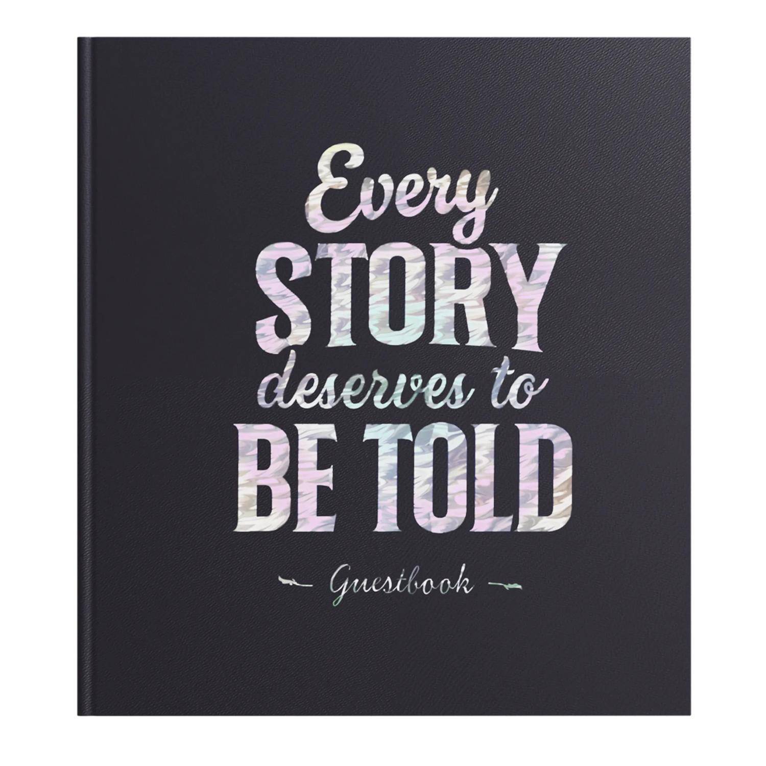 Exacompta Gästebuch 140 Seiten/70 Bl Silberschnitt, 21x19 cm, Letter - Blau 392E