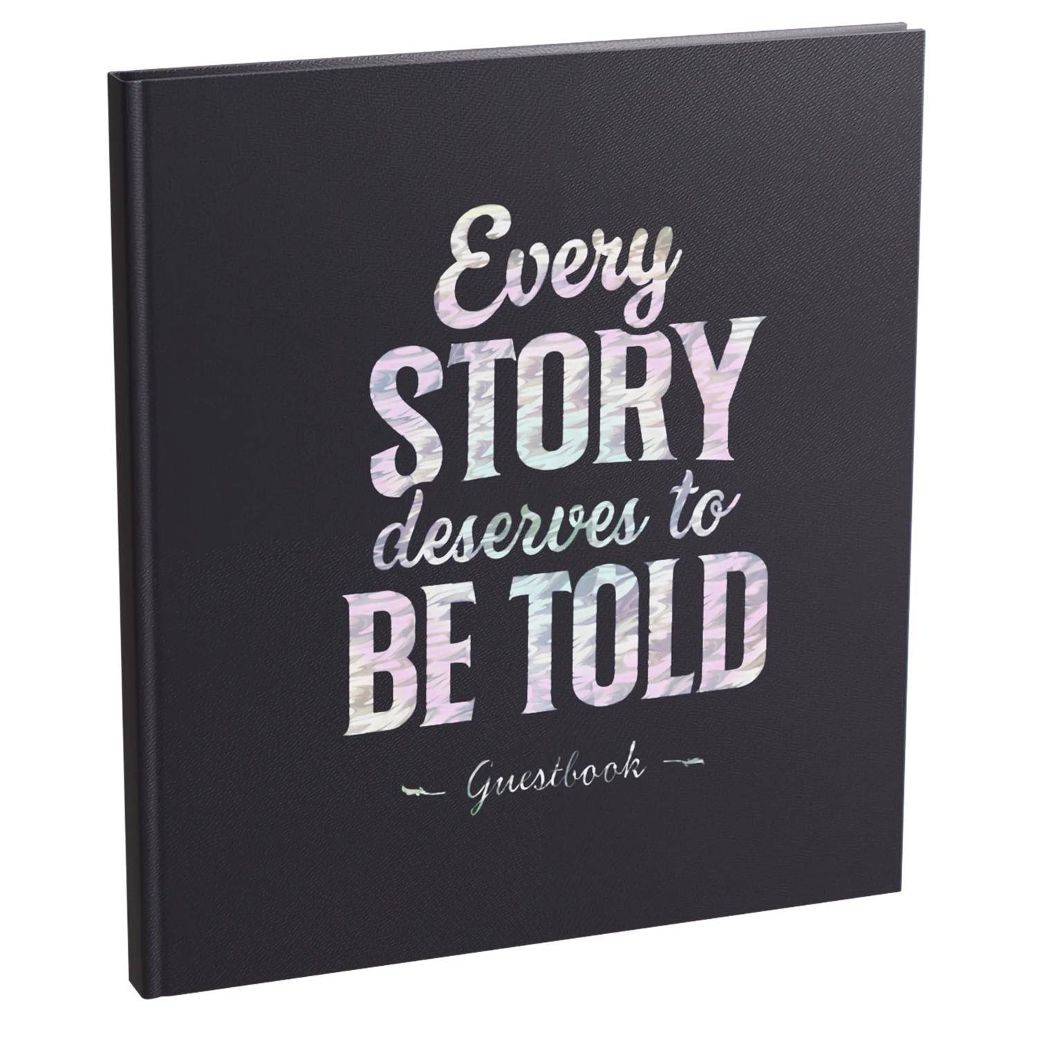 Exacompta Gästebuch 140 Seiten/70 Bl Silberschnitt, 21x19 cm, Letter - Blau 392E