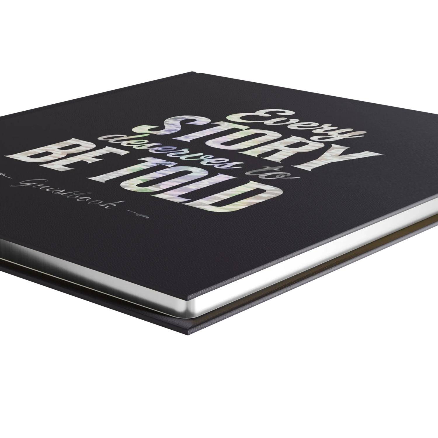 Exacompta Gästebuch 140 Seiten/70 Bl Silberschnitt, 21x19 cm, Letter - Blau 392E