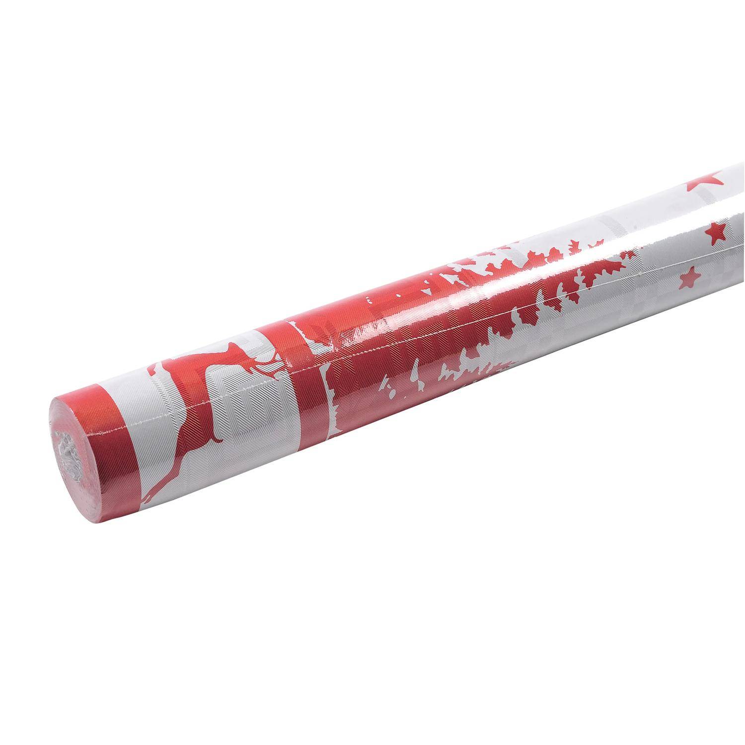 Pronappe 6x Papiertischdecke Rolle Damastprägung 1,18x25m Rot R482581I