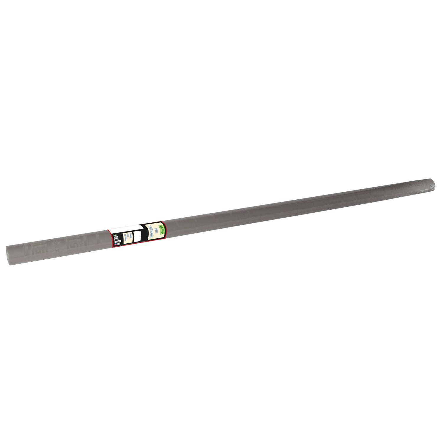 Pronappe 12x Papiertischdecke Rolle Damastprägung - 6x1,18m - Grau RD260613I