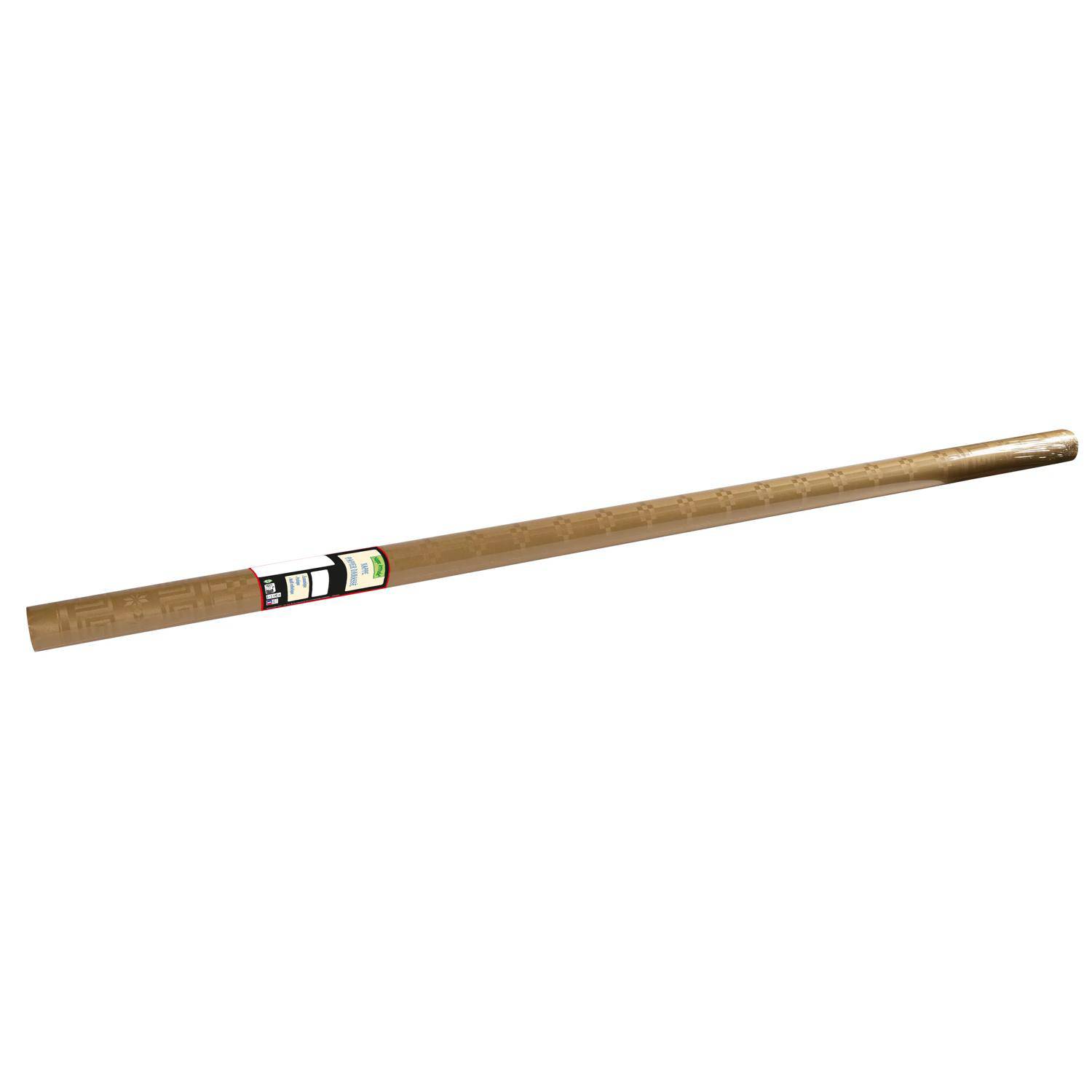 Pronappe 12x Papiertischdecke Rolle Damastprägung - 6x1,18m - Gold RD260657I