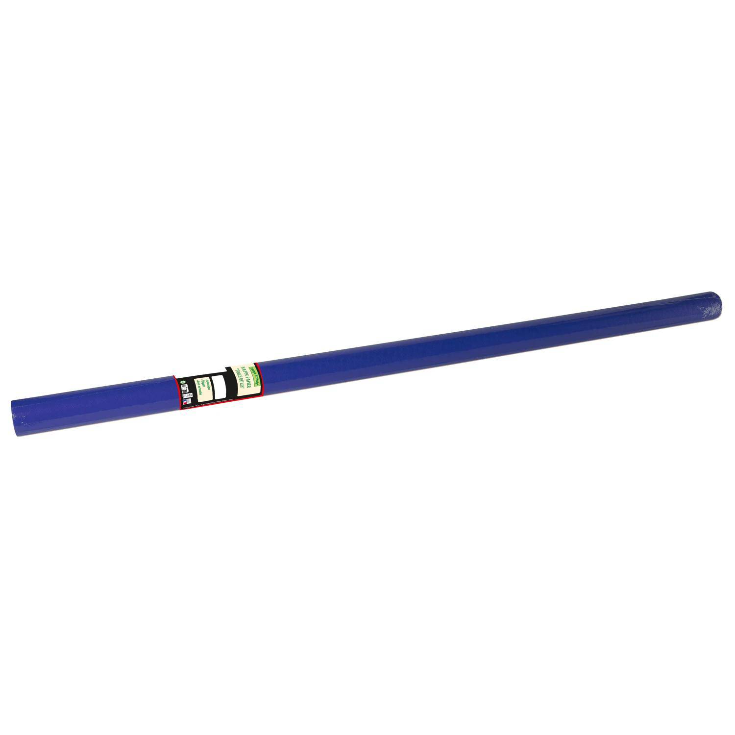 Pronappe 16x Tischdecke Rolle, geprägt Leineneffekt 6x1,18m Marineblau RG360619I