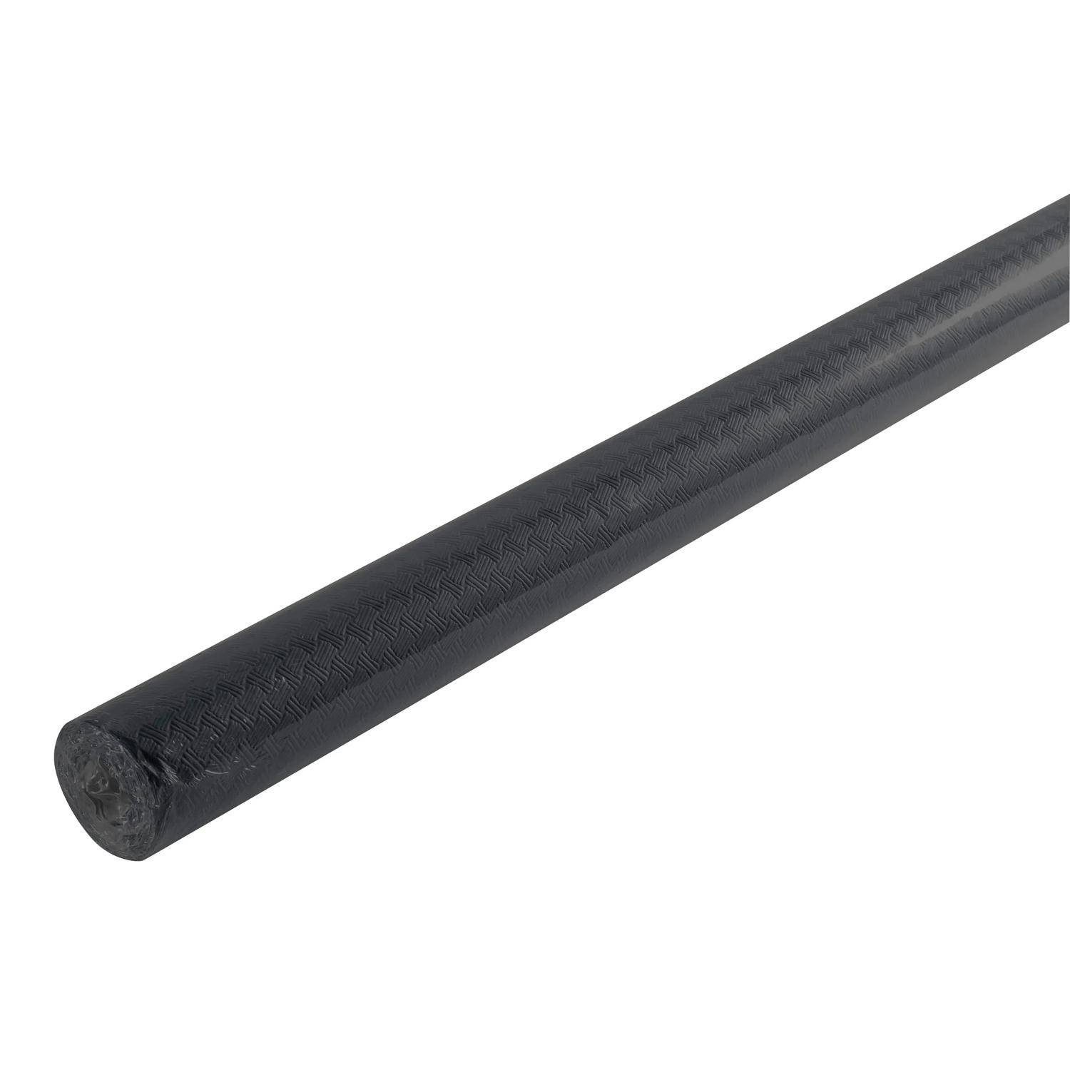 Pronappe 16x Tischdecke Rolle, geprägt, Leineneffekt 6x1,18m Schwarz RG360634I