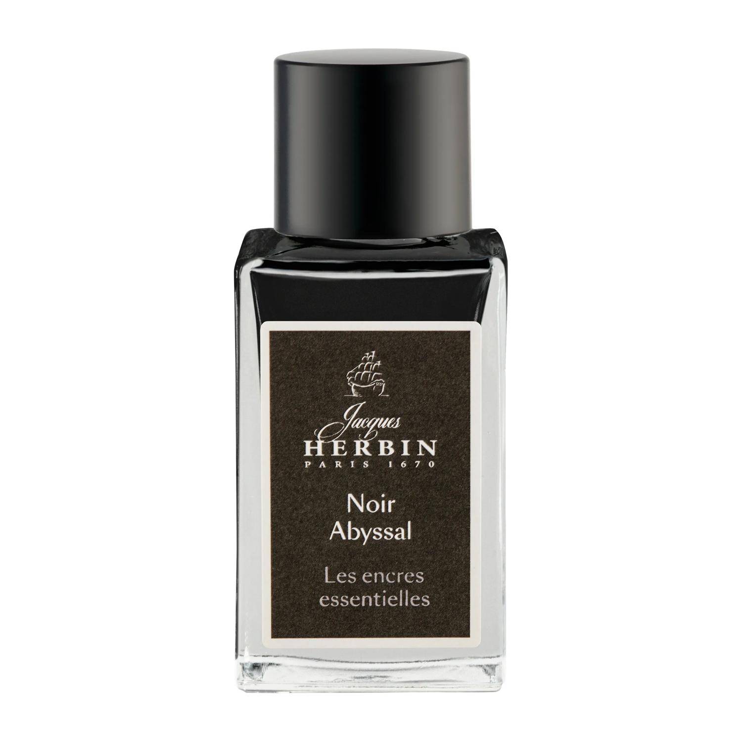 Jacques Herbin 3x Essentielle Tinte noir abyssal 15ml 17109JT