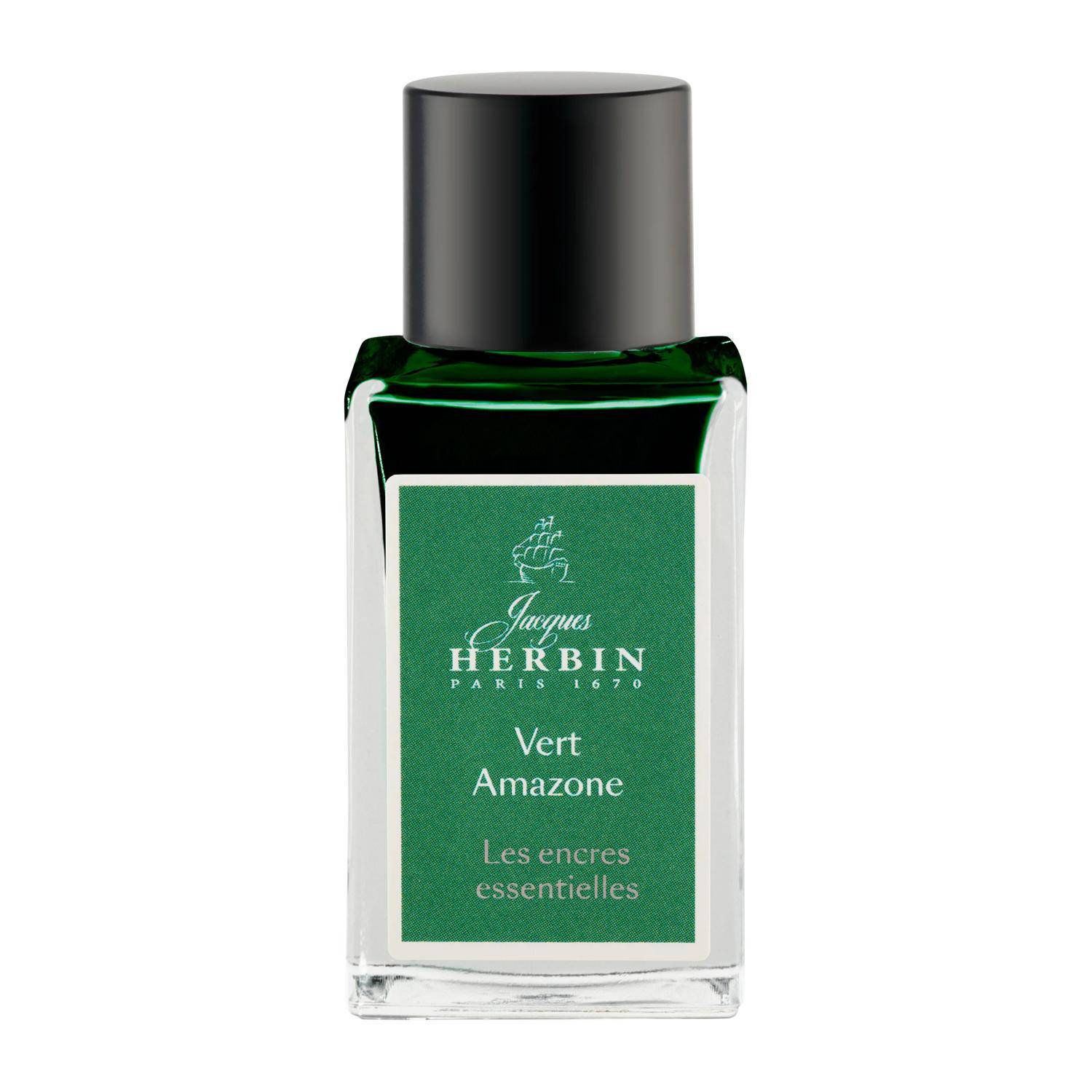 Jacques Herbin 3x Essentielle Tinte Vert Amazone 15ml 17137JT