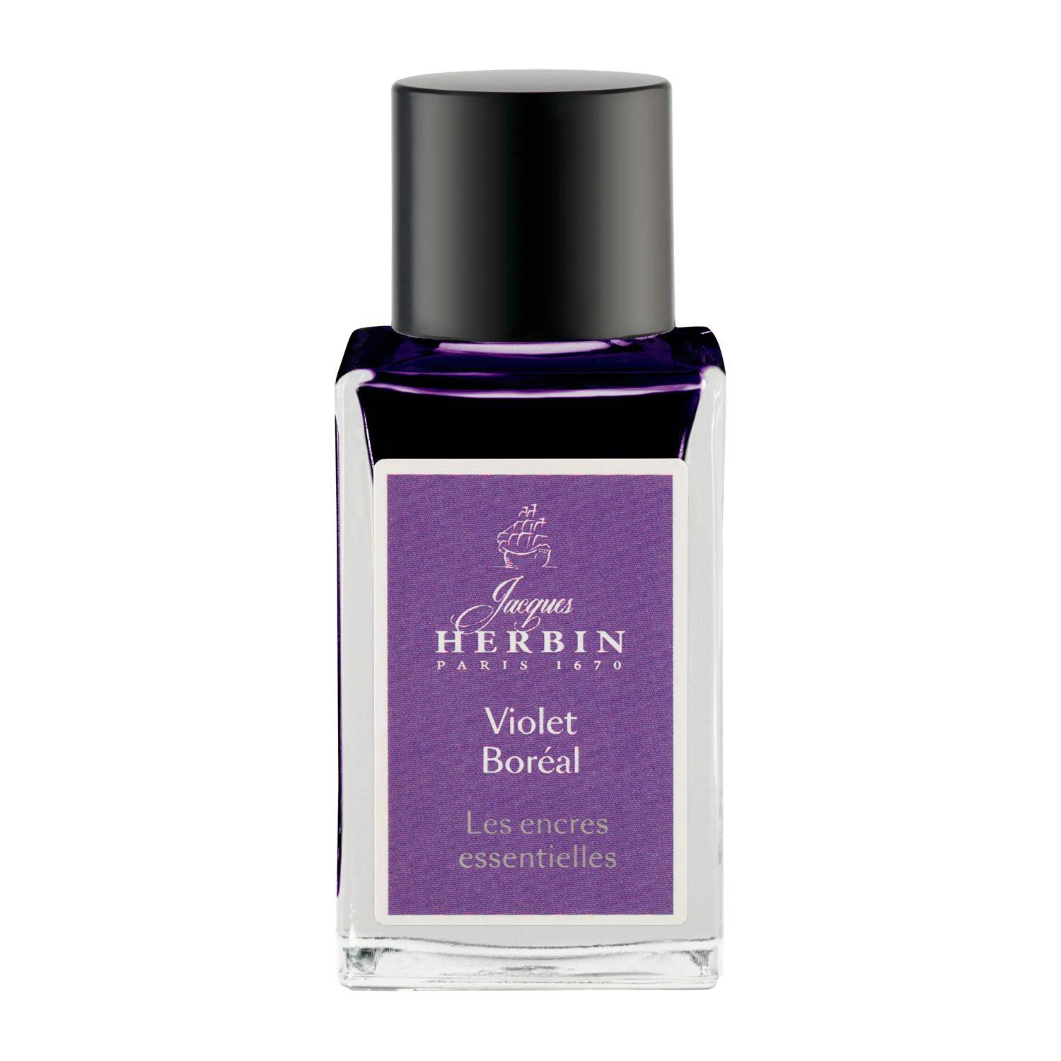 Jacques Herbin 3x Essentiel Tinte Violet Bor#al 15ml 17173JT