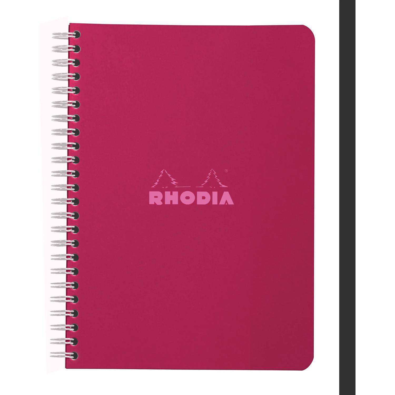 Clairefontaine 10x Rhodia Notizbuch A5 Pflaum Kar 60Bl 118115C