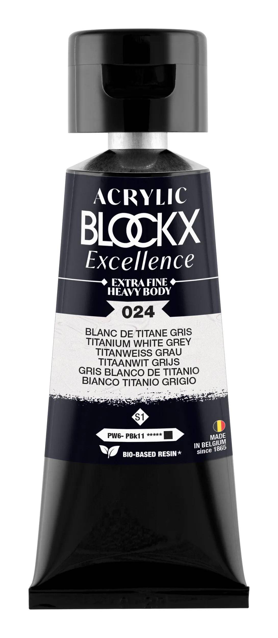Blockx 3x Acryl EF Titan grau S1 75 ml 71024BXC