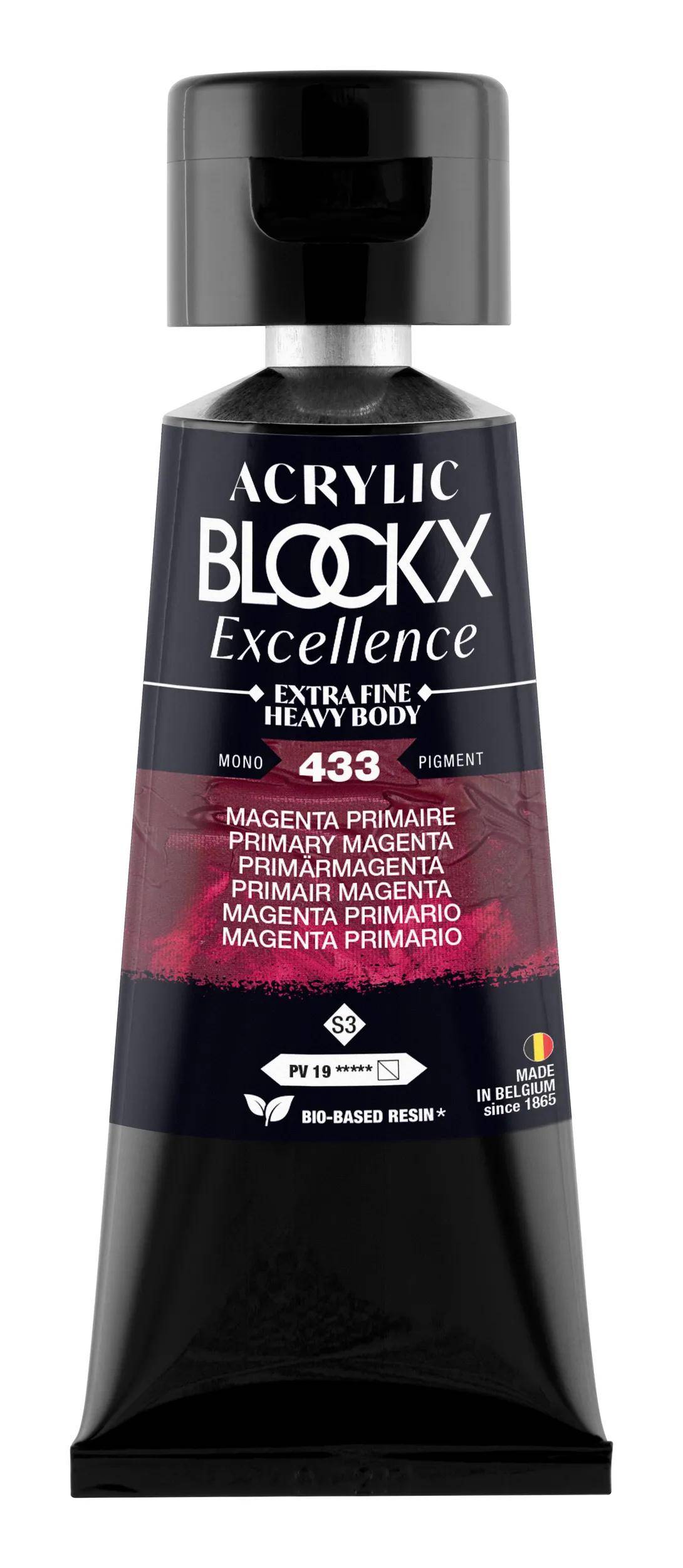 Blockx 3x Acryl EF Primaermagenta S3 75 ml 71433BXC